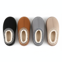 New Fashion Fluffy Platform Slippers for Women 2025 Winter Plush Warm Cotton Shoes Woman Comfort Non Slip Unisex Home Slippers